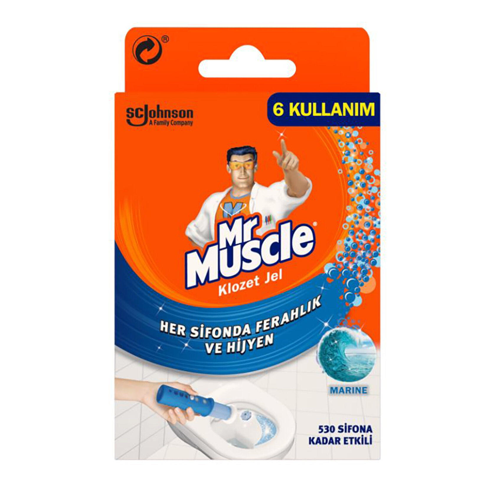 Mr. Muscle Klozet Jel Marine