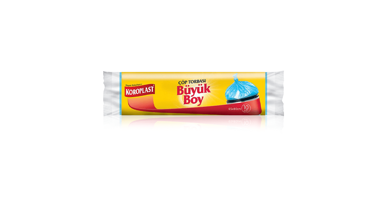Koroplast Büyük Boy Çöp Torbası 10'lu