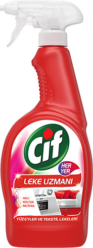 Cif Kırmızı Her Yer 750 ml Leke Uzmanı Sprey