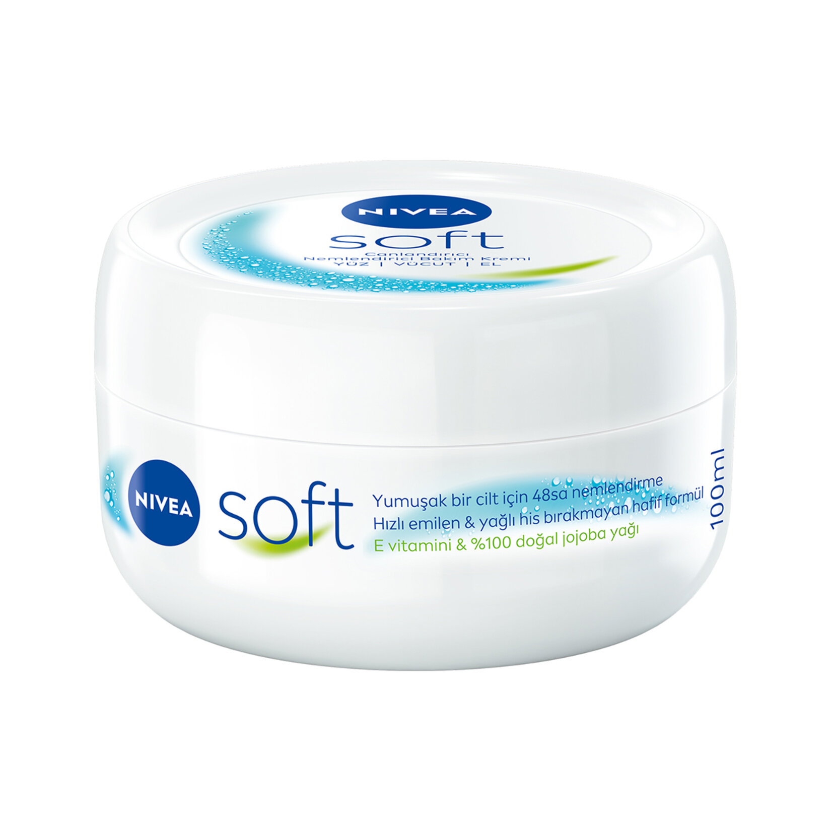 NIVEA Soft Krem 3'lü
