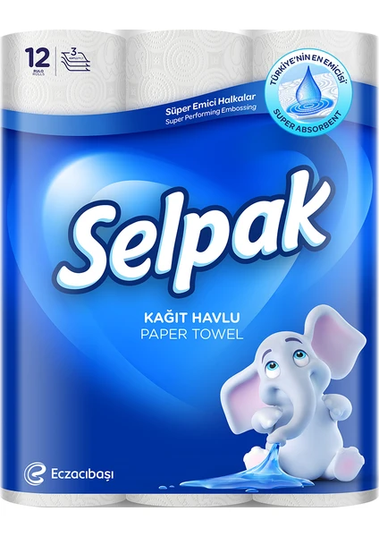 Selpak Kağıt Havlu 12'li