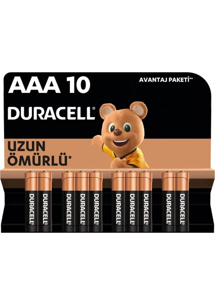 Duracell Alkalin AAA İnce Kalem Pil