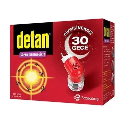 Detan 30 Gece Elektrolikit Cihaz