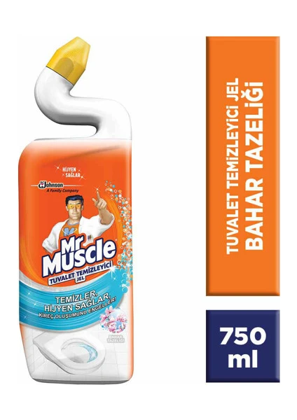 Mr. Muscle Toilet Duck Bahar Tazeligi 750 g