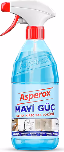 Asperox Mavi Güç Ultra Kireç Ve Pas Sökücü 650 ml