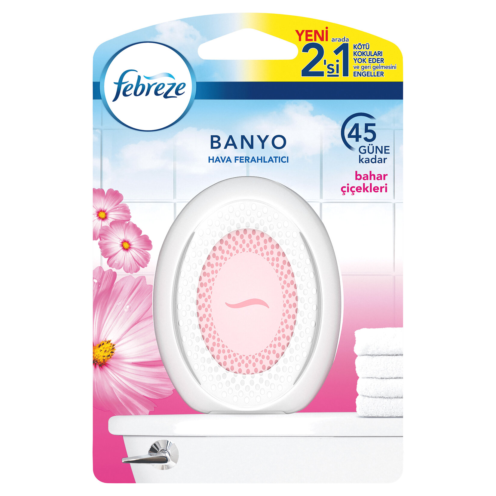 Febreze Hava Ferahlatıcı Banyo Oda Kokusu Bahar Çiçekleri