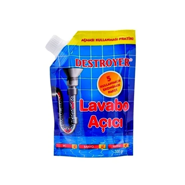 Destroyer Toz Lavabo Açici 300 Gr