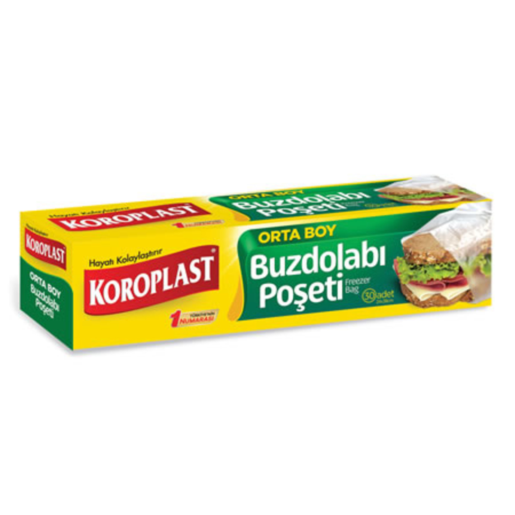 Koroplast Buzdolabı Poşeti Orta Boy 30'lu