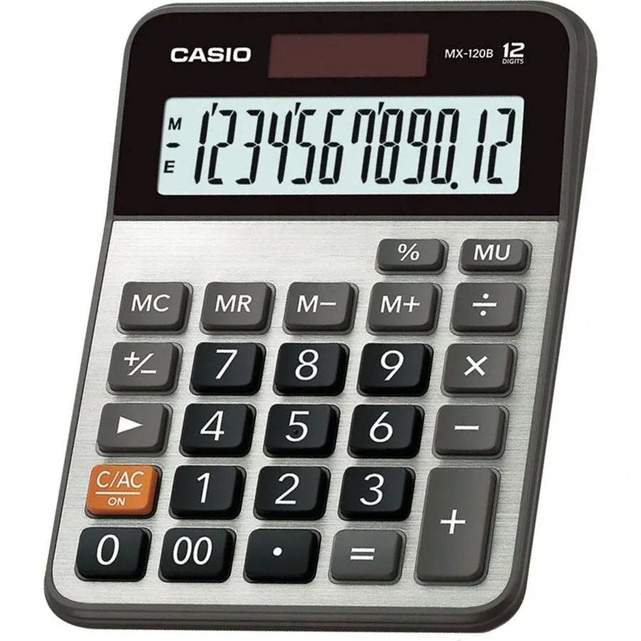 Casio MX-120B Masaüstü Hesap Makinesi 12 Haneli