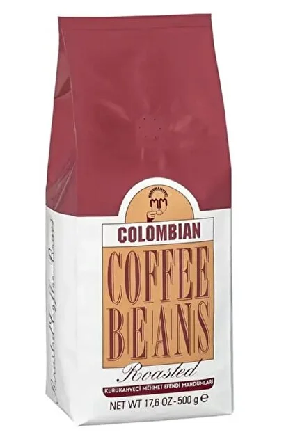 Mehmet Efendi Colombian Çekirdek Kahve 500 Gr Kurukahveci Mehmet Efendi