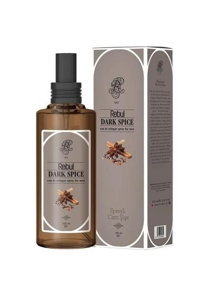 Rebul Dark Spice Spreyli Kolonya 125 ml 