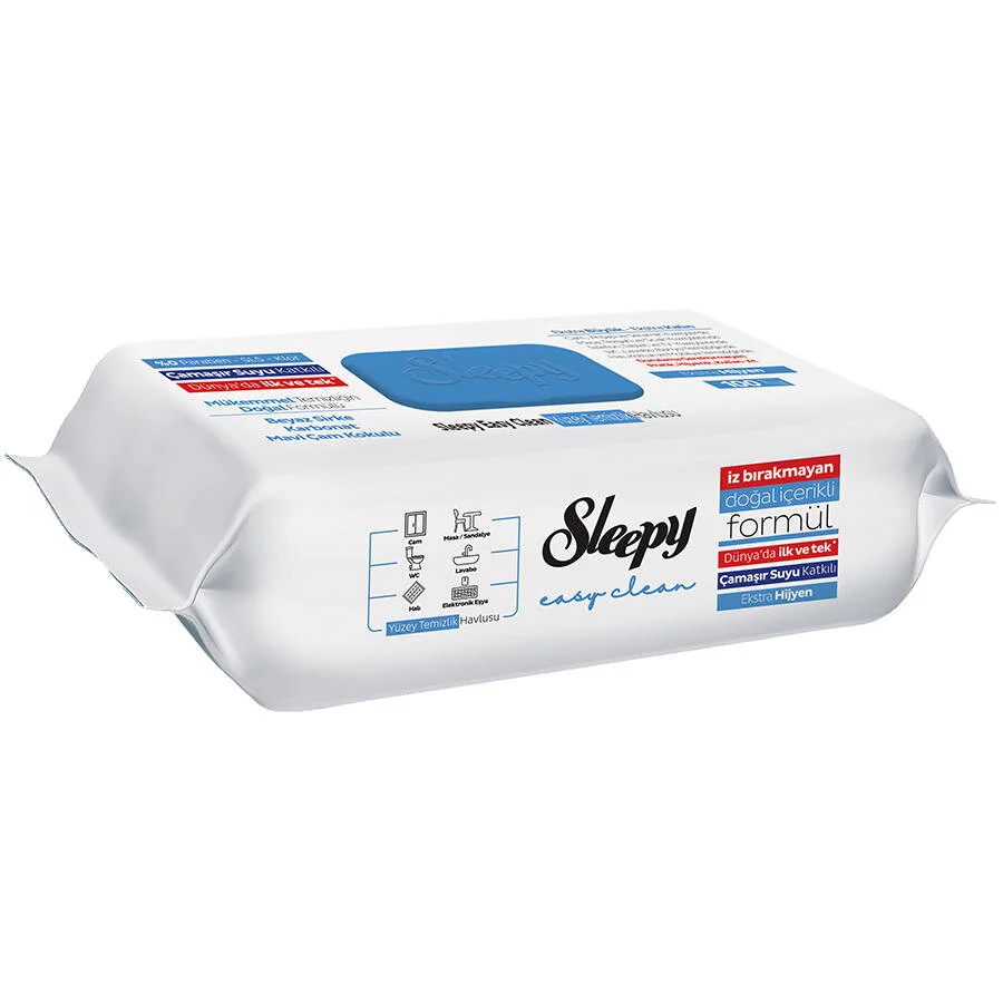 Sleepy Yüzey Temizlik Havlusu Çamaşır Sulu 100'lü