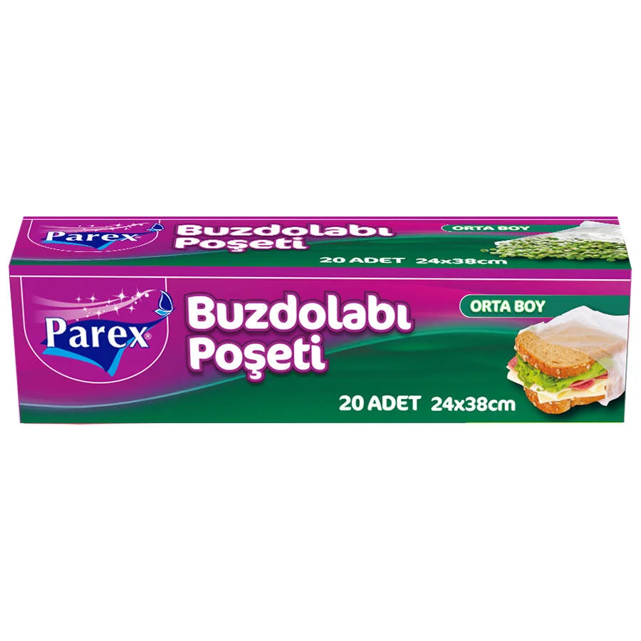Parex Buzdolabı Poşeti Orta Boy 