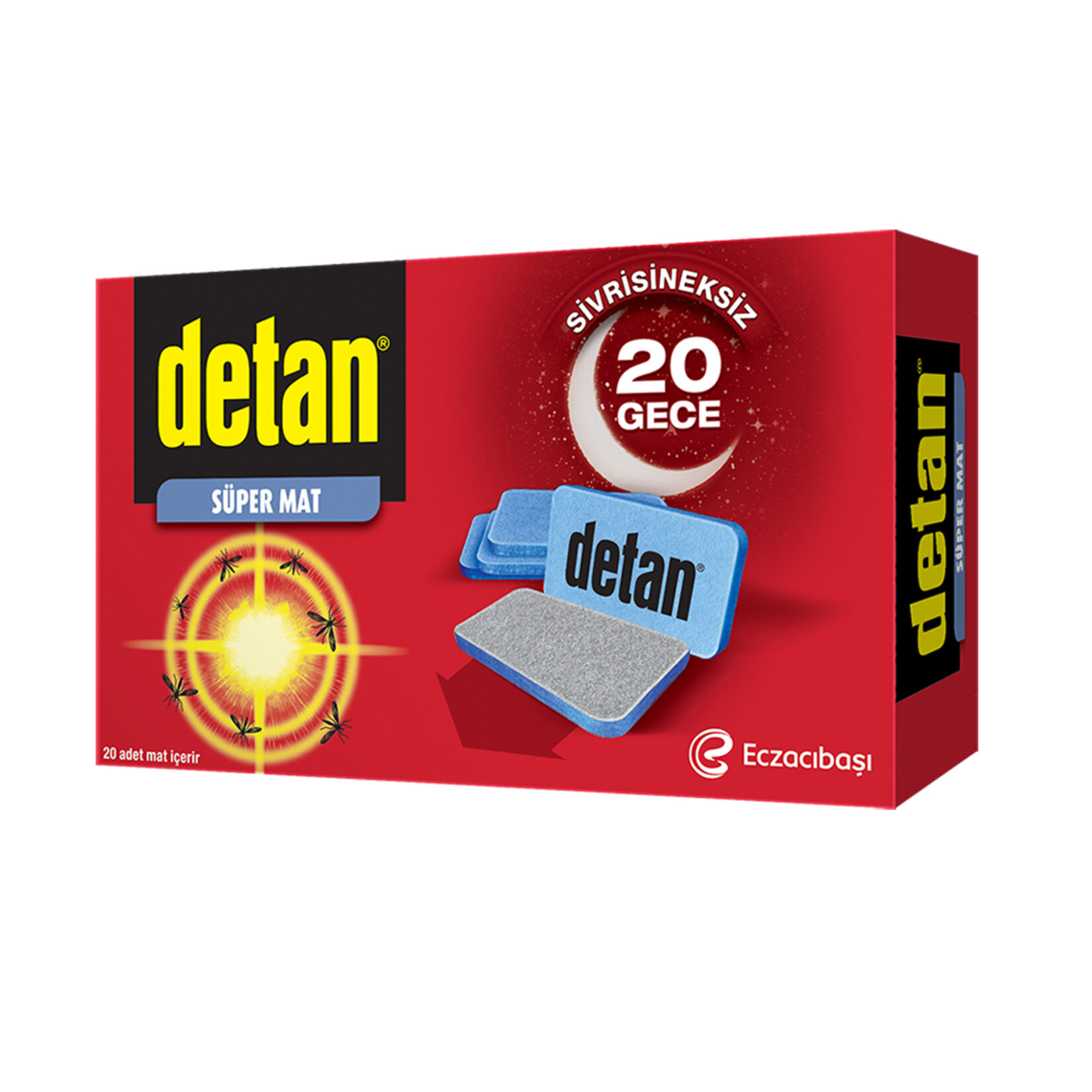 Detan Mat Tablet 20'Li