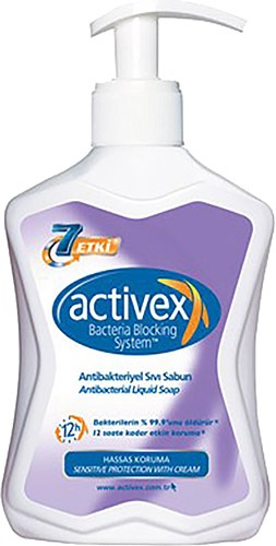 Activex Hassas Koruma Antibakteriyel Sıvı Sabun 300 ml