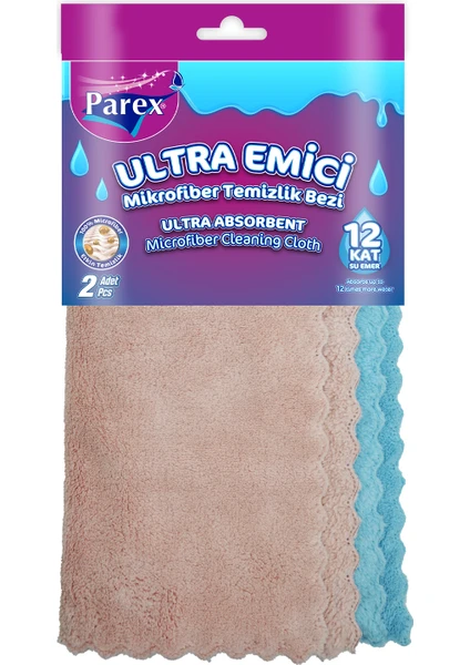 Parex Ultra Emici Mikrofiber Bez 2’li 
