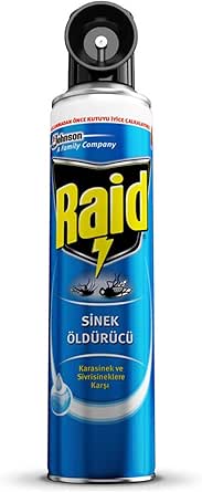 Raid Karasinek ve Sivrisineklere Karşı Sinek Öldürücü 