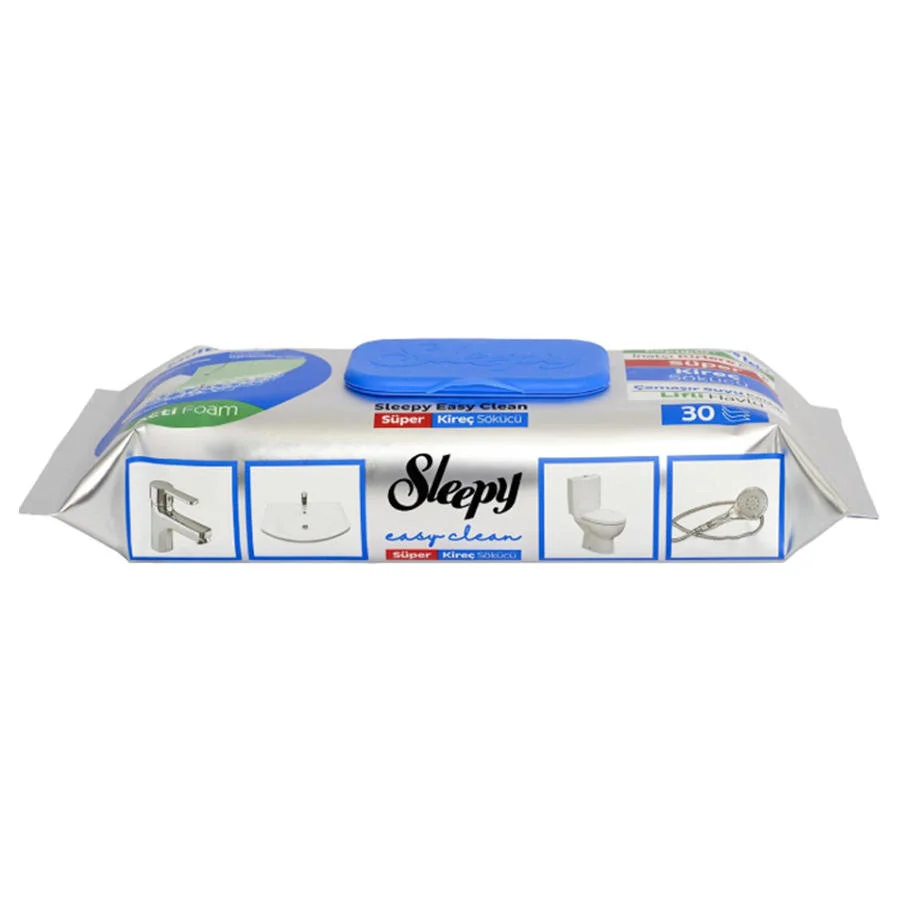 Sleepy Easy Clean Süper Kireç Sökücü Yüzey Temizlik Havlusu 30'lu