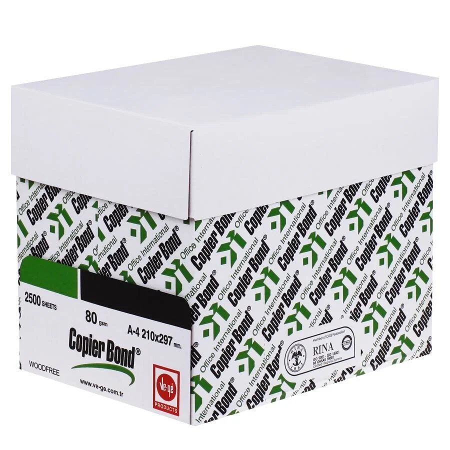 Copier Bond A4 Fotokopi Kağıdı 80 g 1 Koli 5 Paket