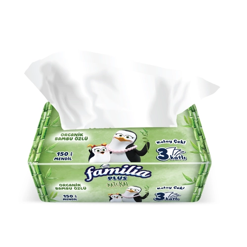 Familia Natural 3 Katlı Çek-Al Kağıt Mendil 150'li