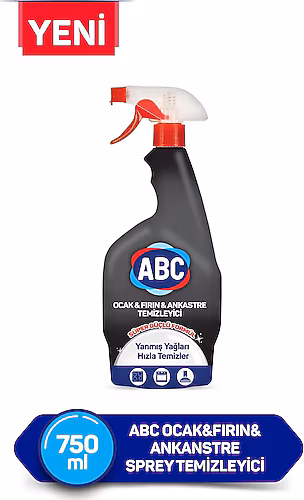 ABC Ocak & Fırın & Ankanstre Sprey Temizleyici 750 ml