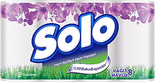Solo 8'lı Kağıt Havlu
