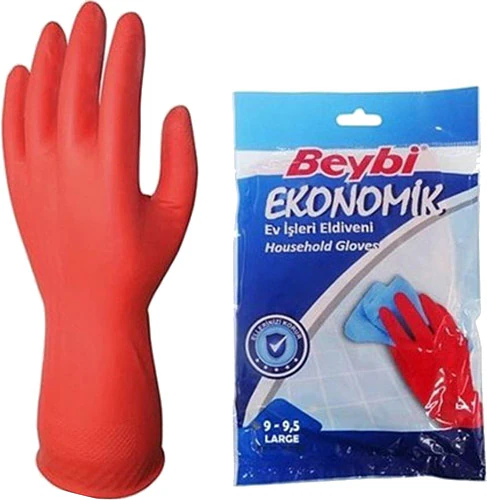 Beybi Ekonomik Large 9 - 9.5 Beden Bulaşık Eldiveni